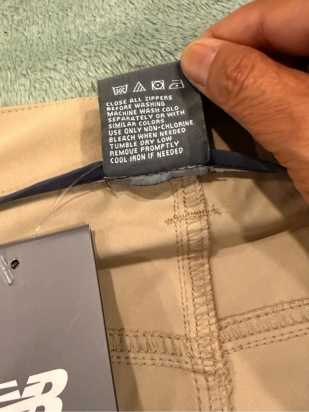 NWT New Balance Men’s 34x32 Khaki Stretch Golf Pants Performance Casual